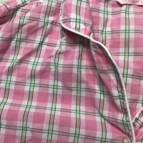 Victoria’s Secret Plaid Tie Nightgown size medium - Picture 2 of 4